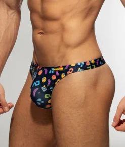 Addicted Emoji Thong