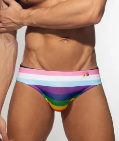 Addicted Inclusive Rainbow Swim Brief
