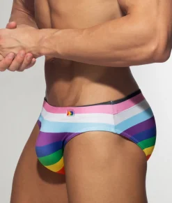 Addicted Inclusive Rainbow Swim Brief