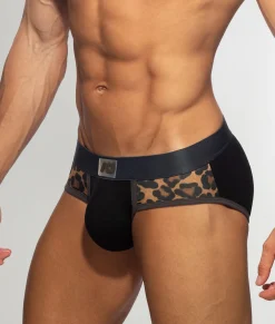 Addicted Leopard Panels Brief