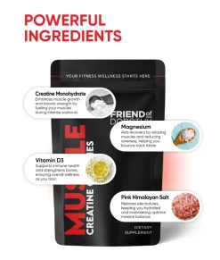 Friend of Dorothy Muscle Creatine Gummies - 60 Gummies