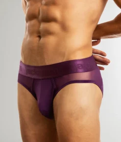 Jack Adams Monochrome Mesh Brief