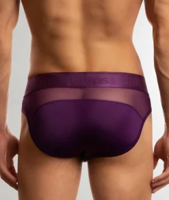 Jack Adams Monochrome Mesh Brief