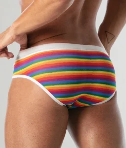 Leader Pride Mesh Swim Brief