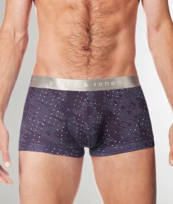 Parke & Ronen Printed Low Rise Trunk