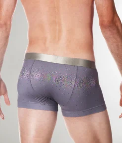 Parke & Ronen Printed Low Rise Trunk