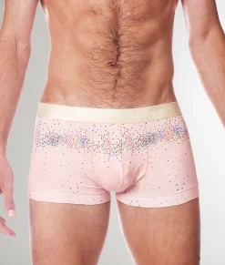 Parke & Ronen Printed Low Rise Trunk