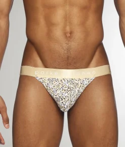 Parke & Ronen Printed Low-Rise Jockstrap