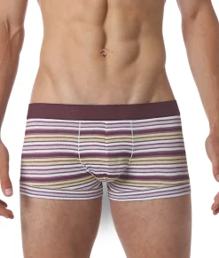 Parke & Ronen Printed Low-Rise Trunk