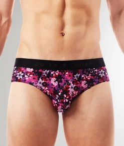 Parke & Ronen Printed Low-Rise Brief