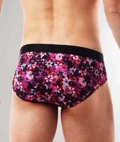 Parke & Ronen Printed Low-Rise Brief