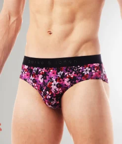 Parke & Ronen Printed Low-Rise Brief