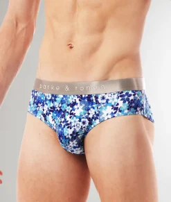 Parke & Ronen Printed Low-Rise Brief