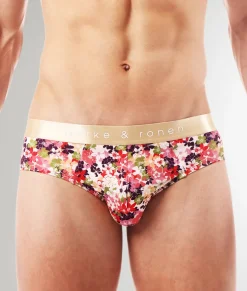 Parke & Ronen Printed Low-Rise Brief