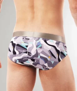 Parke & Ronen Printed Low-Rise Brief