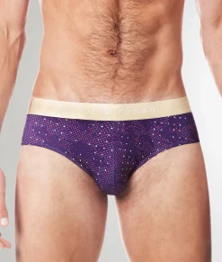 Parke & Ronen Printed Low-Rise Brief