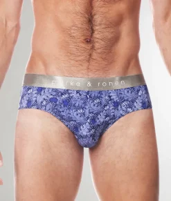 Parke & Ronen Printed Low-Rise Brief