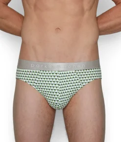 Parke & Ronen Printed Low-Rise Brief