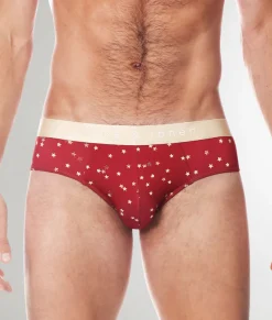 Parke & Ronen Printed Low-Rise Brief
