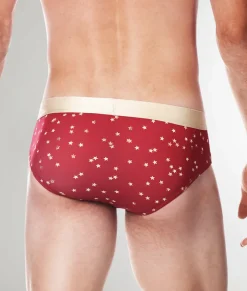 Parke & Ronen Printed Low-Rise Brief