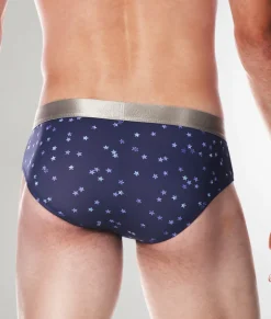 Parke & Ronen Printed Low-Rise Brief