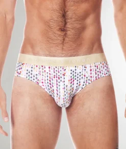 Parke & Ronen Printed Low-Rise Brief