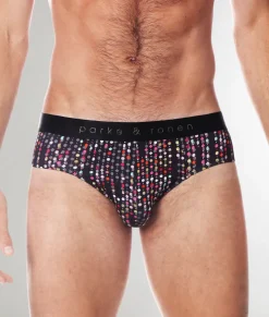 Parke & Ronen Printed Low-Rise Brief
