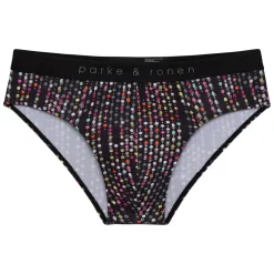 Parke & Ronen Printed Low-Rise Brief