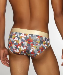 Parke & Ronen Printed Low-Rise Brief