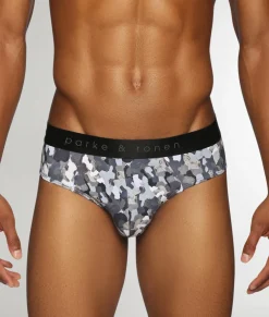 Parke & Ronen Printed Low-Rise Brief