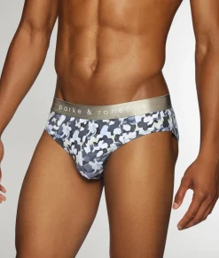 Parke & Ronen Printed Low-Rise Brief