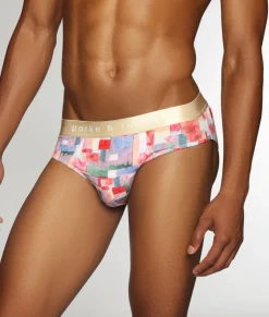 Parke & Ronen Printed Low-Rise Brief