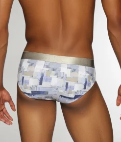 Parke & Ronen Printed Low-Rise Brief