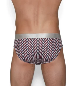 Parke & Ronen Printed Low-Rise Brief