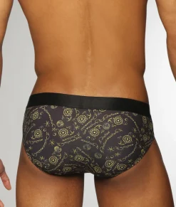Parke & Ronen Printed Low-Rise Brief