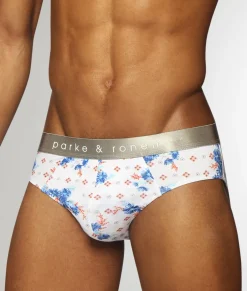 Parke & Ronen Printed Low-Rise Brief