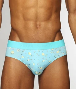 Parke & Ronen Printed Low-Rise Brief