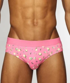 Parke & Ronen Printed Low-Rise Brief