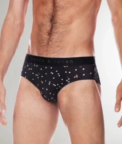 Parke & Ronen Printed Low-Rise Brief