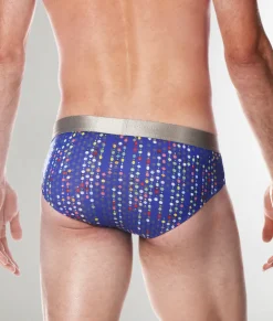 Parke & Ronen Printed Low-Rise Brief