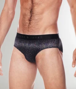 Parke & Ronen Printed Low-Rise Brief