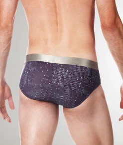 Parke & Ronen Printed Low-Rise Brief