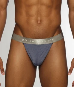 Parke & Ronen Quartz Jersey Thong