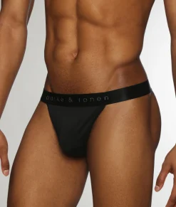 Parke & Ronen Quartz Jersey Thong