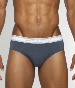 Parke & Ronen Retro Solid Low-Rise Brief