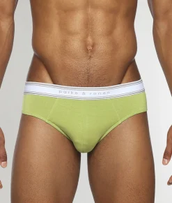 Parke & Ronen Retro Solid Low-Rise Brief