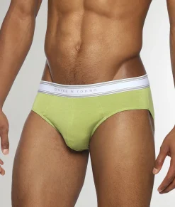 Parke & Ronen Retro Solid Low-Rise Brief