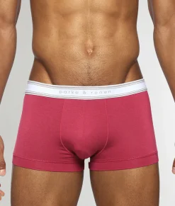 Parke & Ronen Retro Solid Low-Rise Trunk
