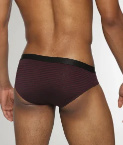 Parke & Ronen Vault Stripe Low-Rise Brief