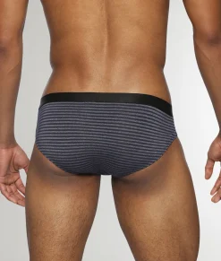 Parke & Ronen Vault Stripe Low-Rise Brief